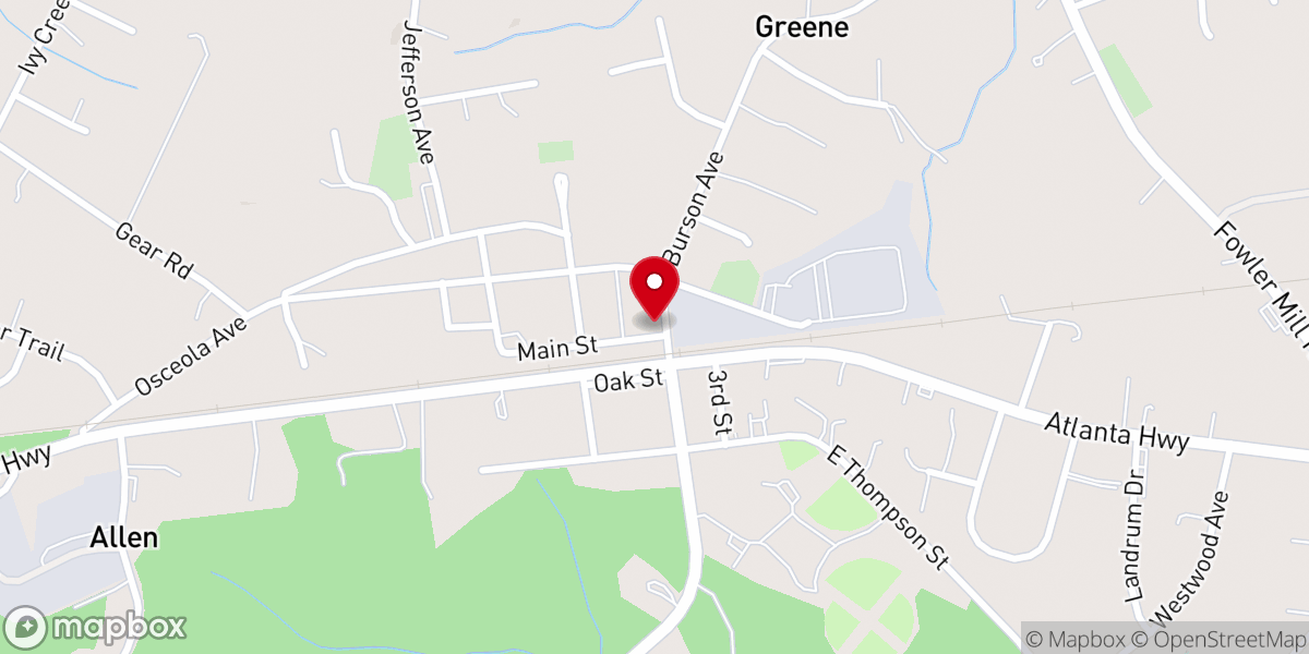 Map showing location of Great Life Ministries
