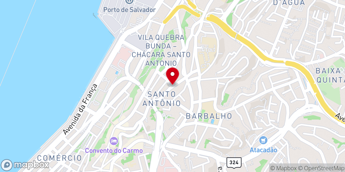 Map showing location of Igreja Nossa Senhora da Piedade e Recolhimento do Bom Jesus dos Perdões