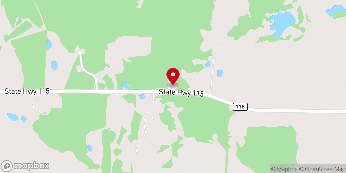 Map showing location of Union Missionary Church