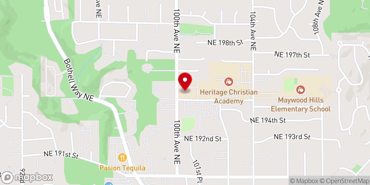 Map showing location of Church of the Living God