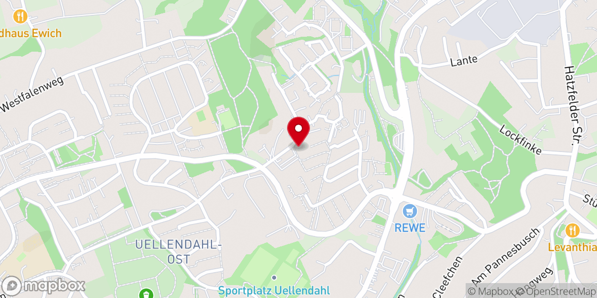 Map showing location of St. Johannes der Evangelist