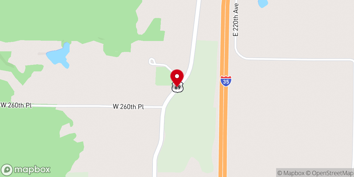 Map showing location of Morris Chapel Church