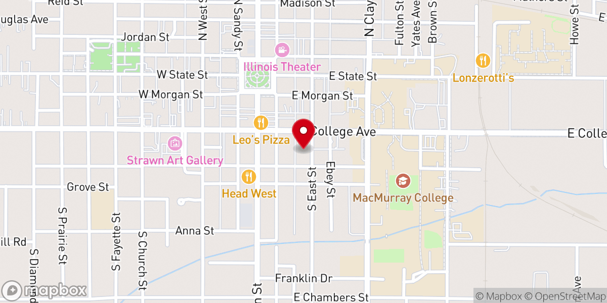 Map showing location of Salem Lutheran School - Jacksonville