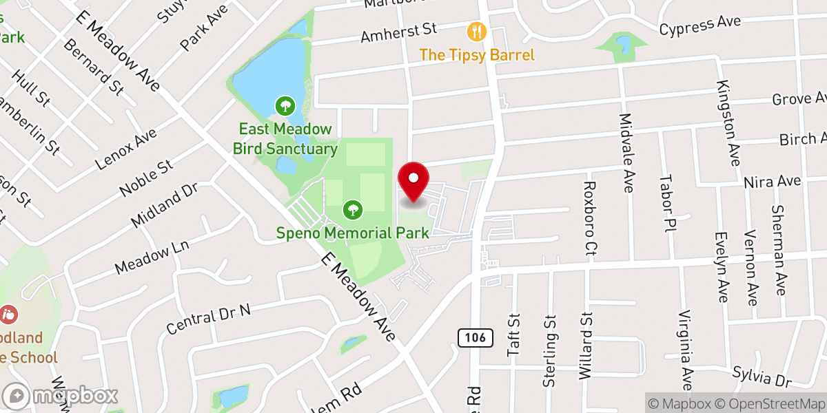 Map showing location of St. Raphael's Parish
