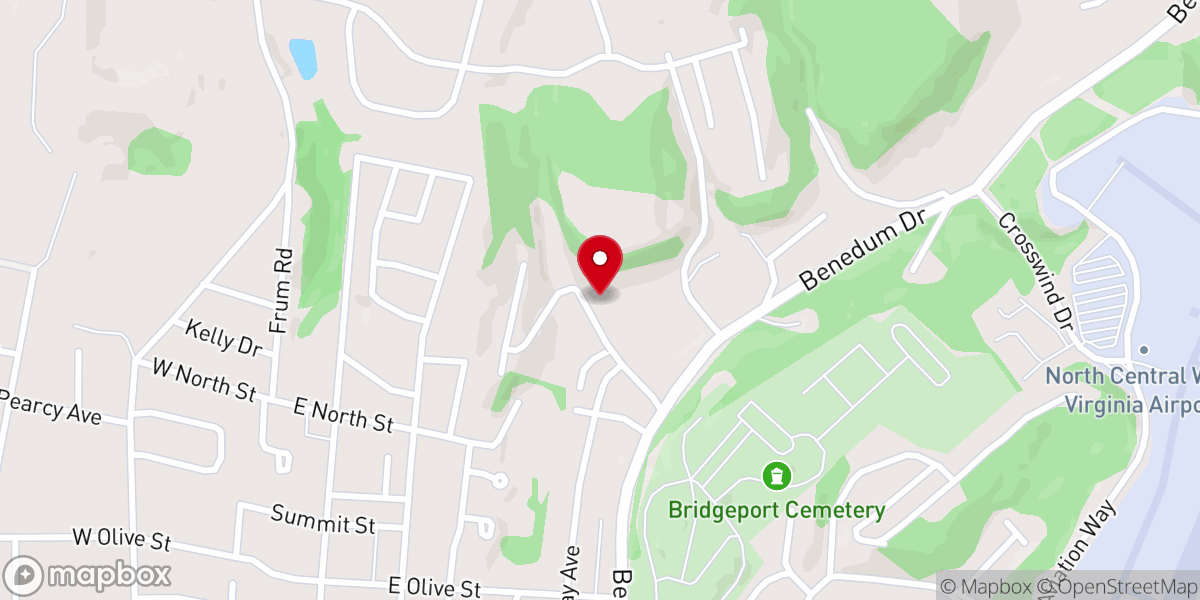 Map showing location of Living Water Church