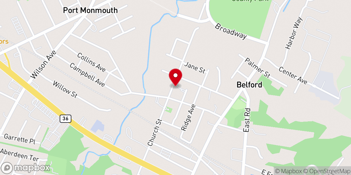Map showing location of Scott & Kedz Home For Funerals