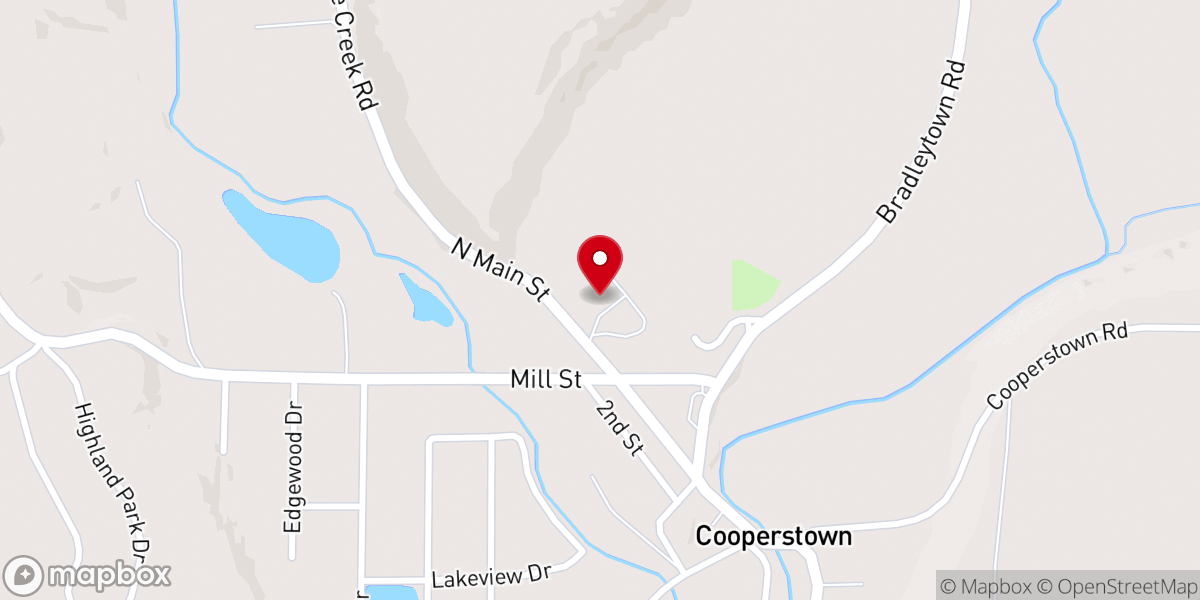Map showing location of Evangelistic Tabernacle Ministries