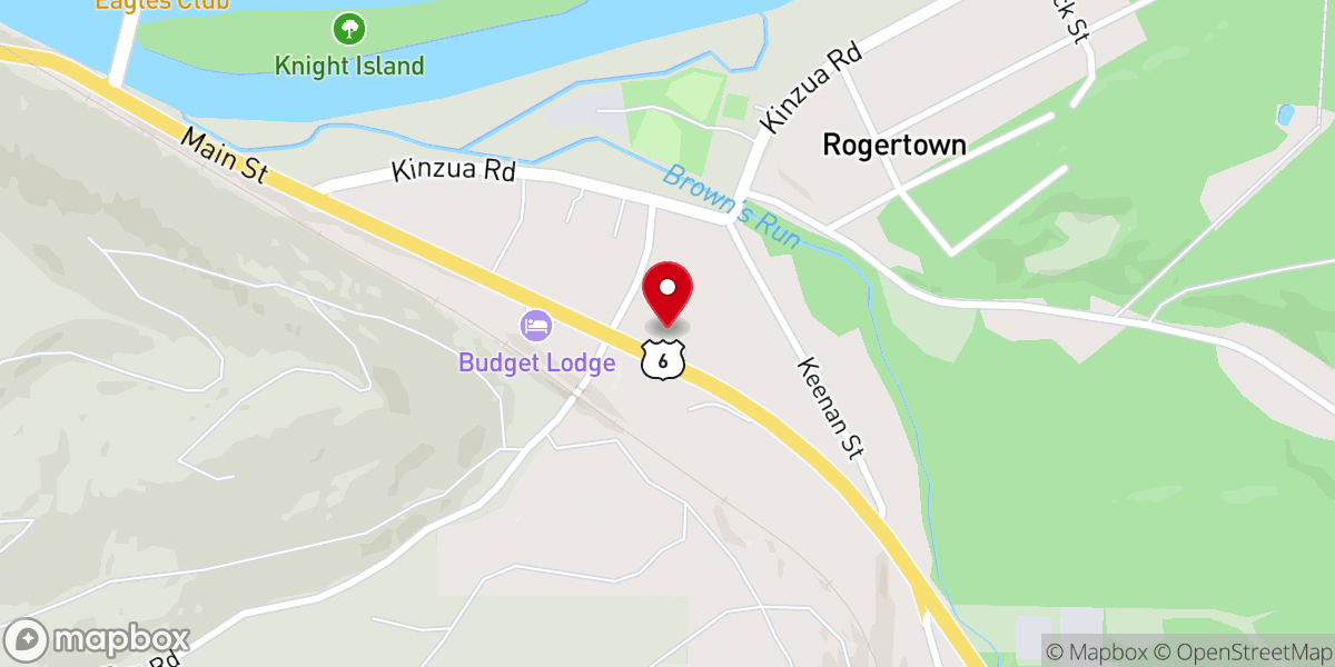 Map showing location of Warren Chaple