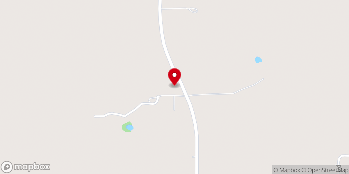 Map showing location of Faith Baptist Church