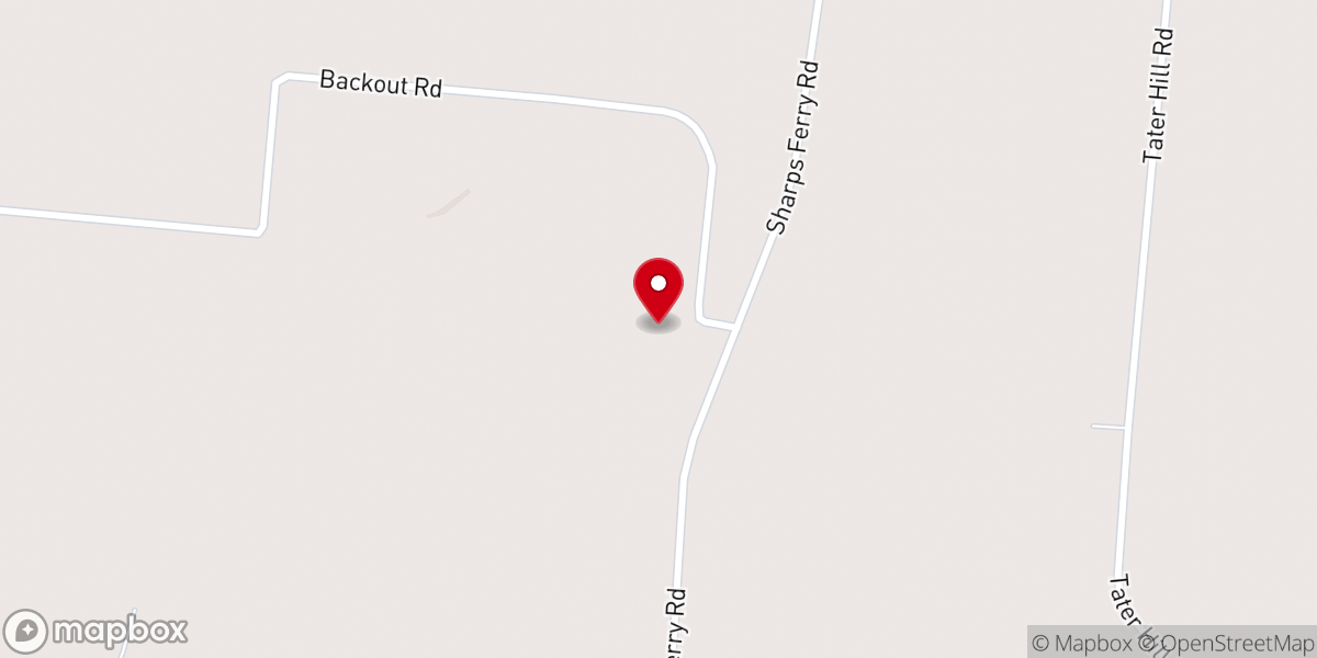 Map showing location of Newbern Church of Jesus Christ