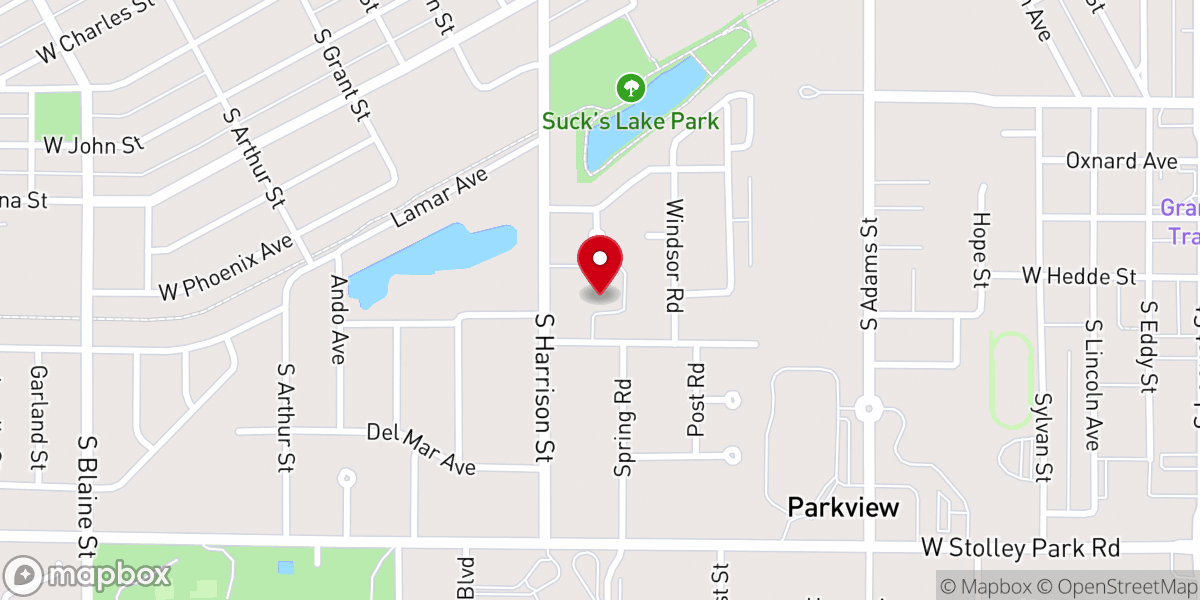 Map showing location of St. Pauls Cornerstone Early Learning Center