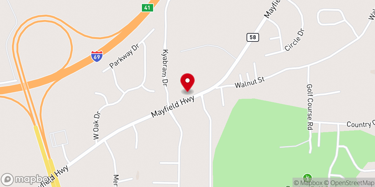 Map showing location of St. Mark's Anglican Church