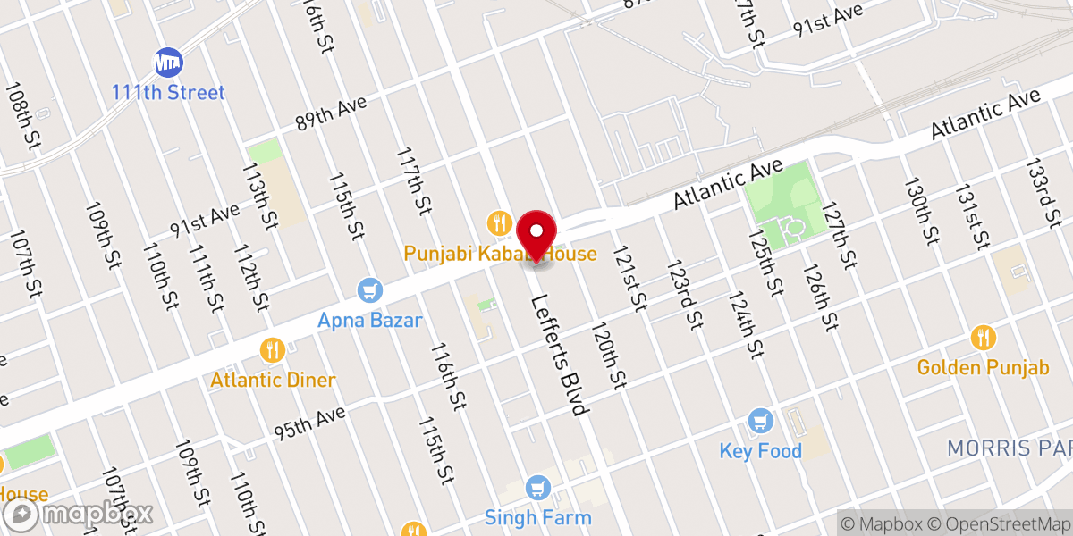 Map showing location of Russian Orthodox Church of the Assumption