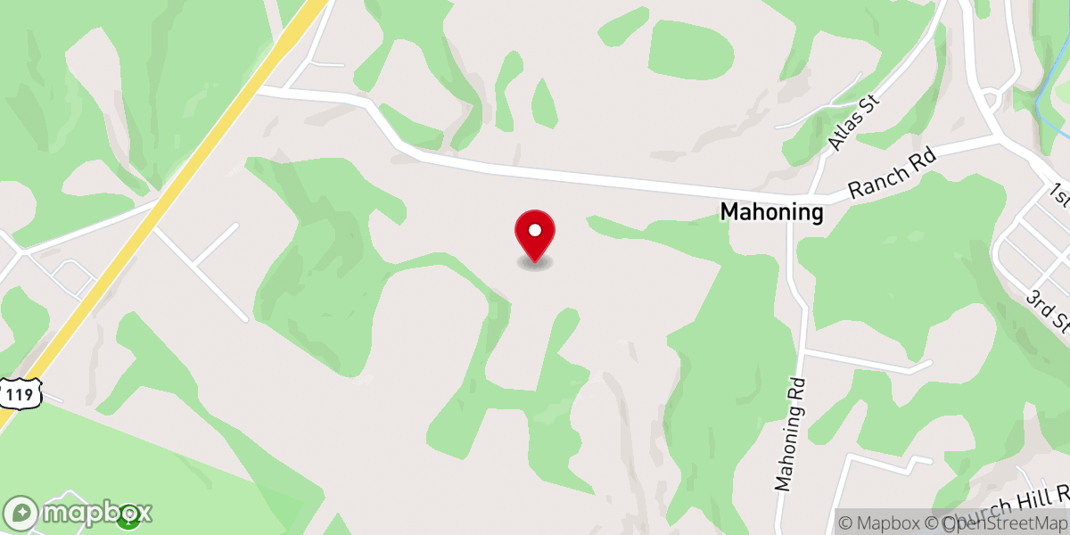 Map showing location of St. Aloysius Roman Catholic Church