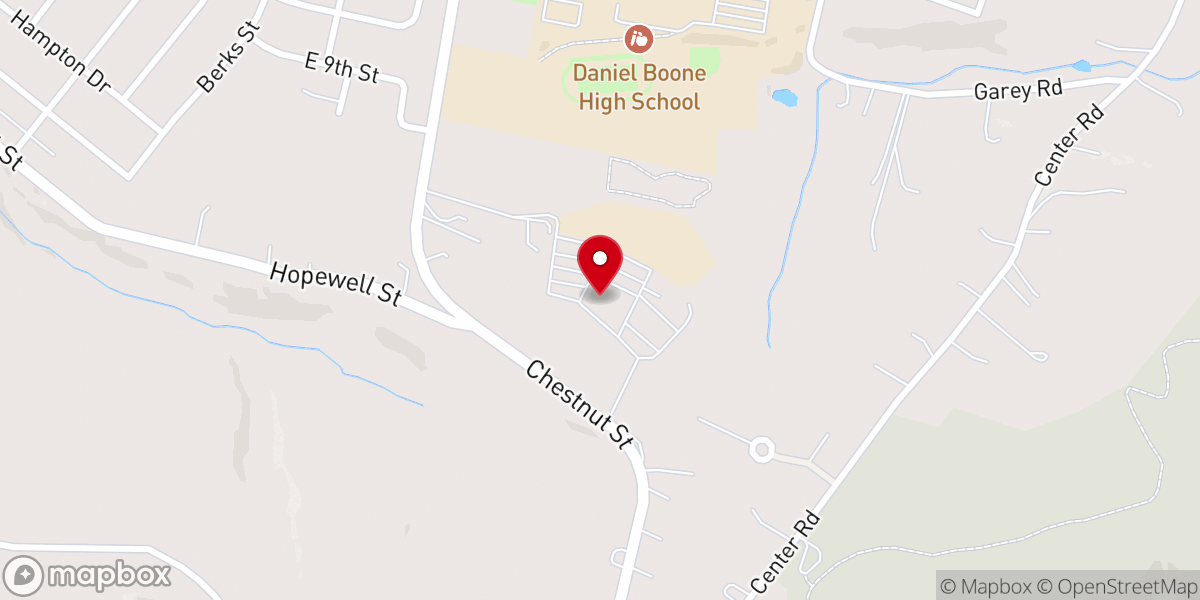 Map showing location of Immaculate Conception Church