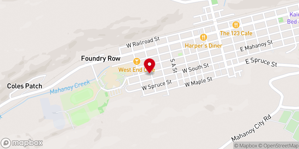 Map showing location of Saint Teresa of Calcutta Catholic Church