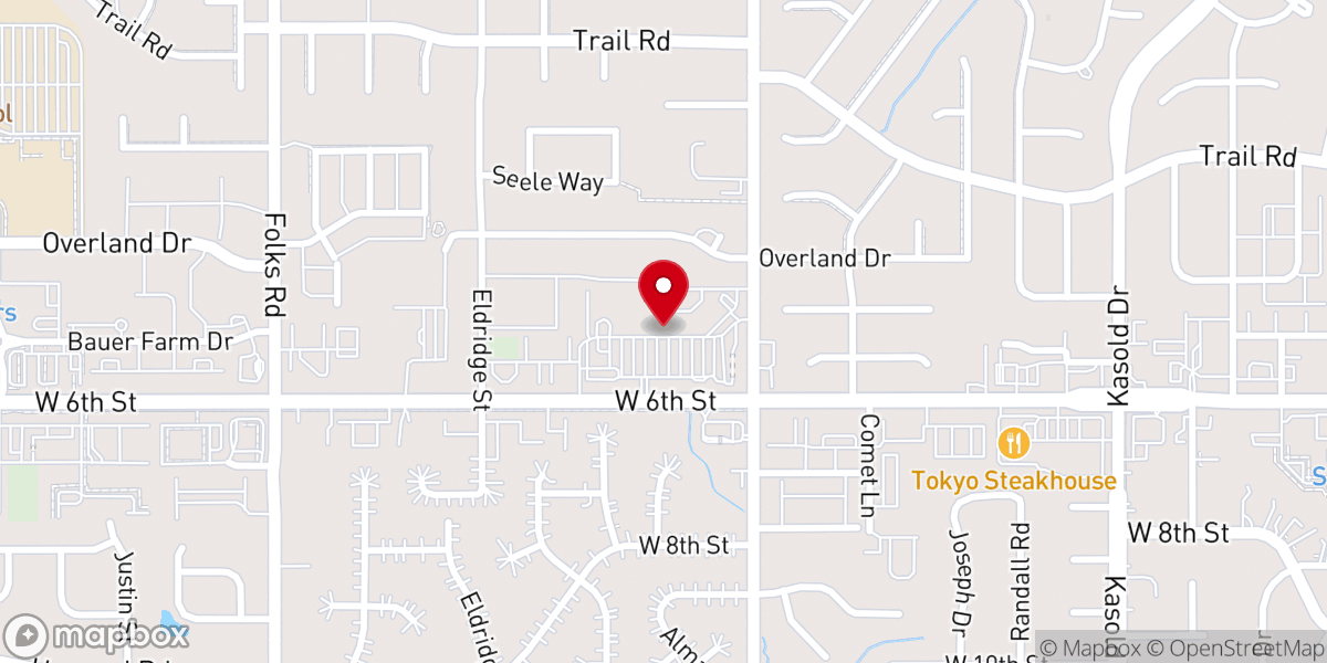 Map showing location of Velocity Church