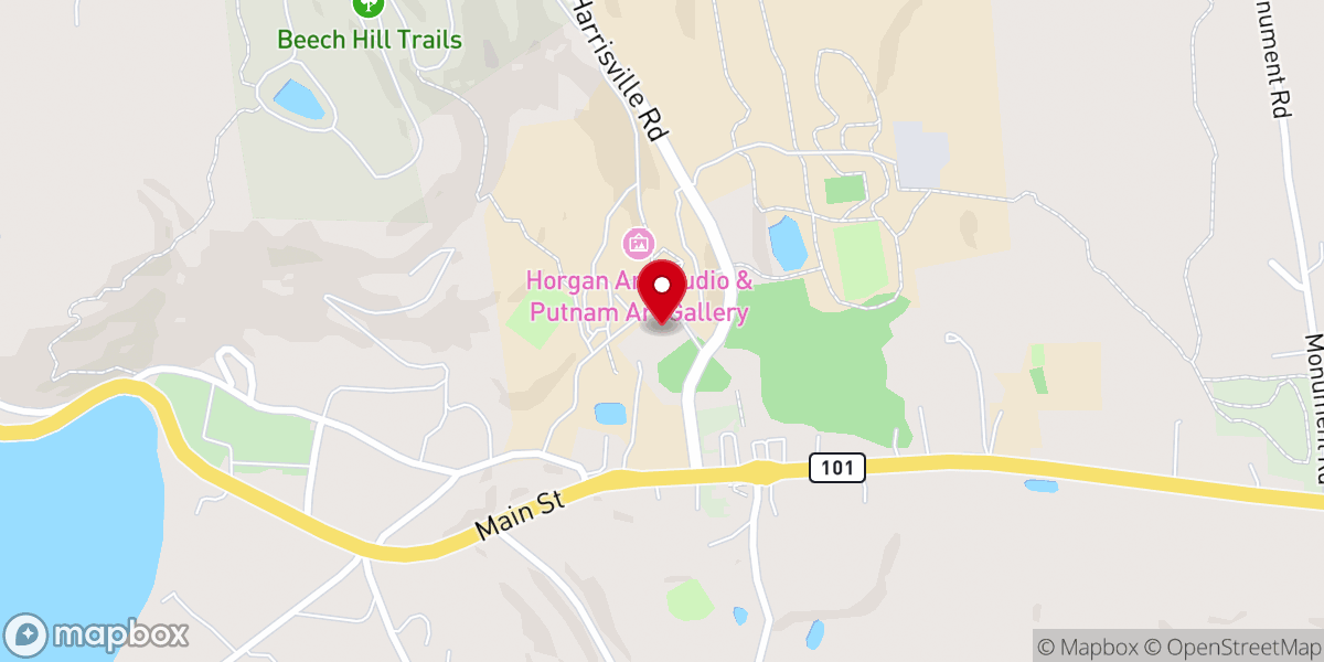 Map showing location of Emmanuel Protestant Episcopal Church