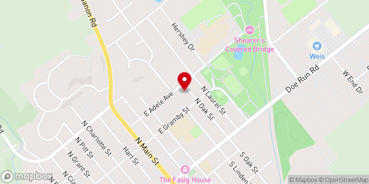 Map showing location of St Richard Catholic Church