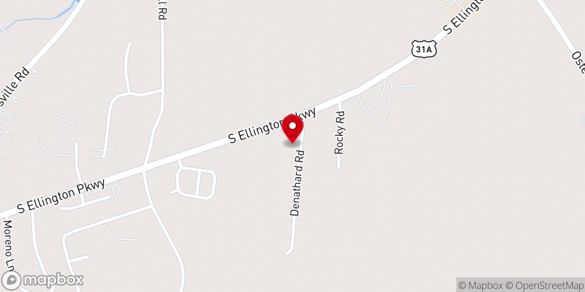 Map showing location of St. John the Evangelist Catholic Church