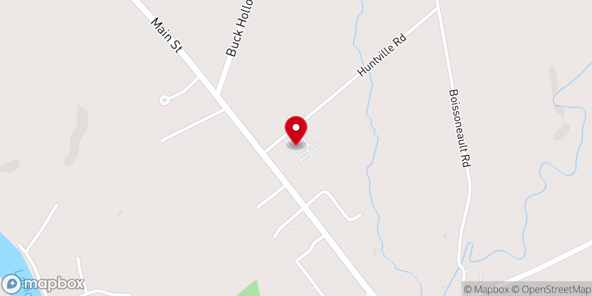 Map showing location of St Luke Catholic Church