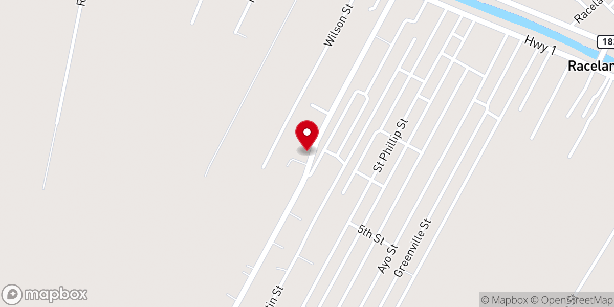 Map showing location of Good Samaritan Food Bank