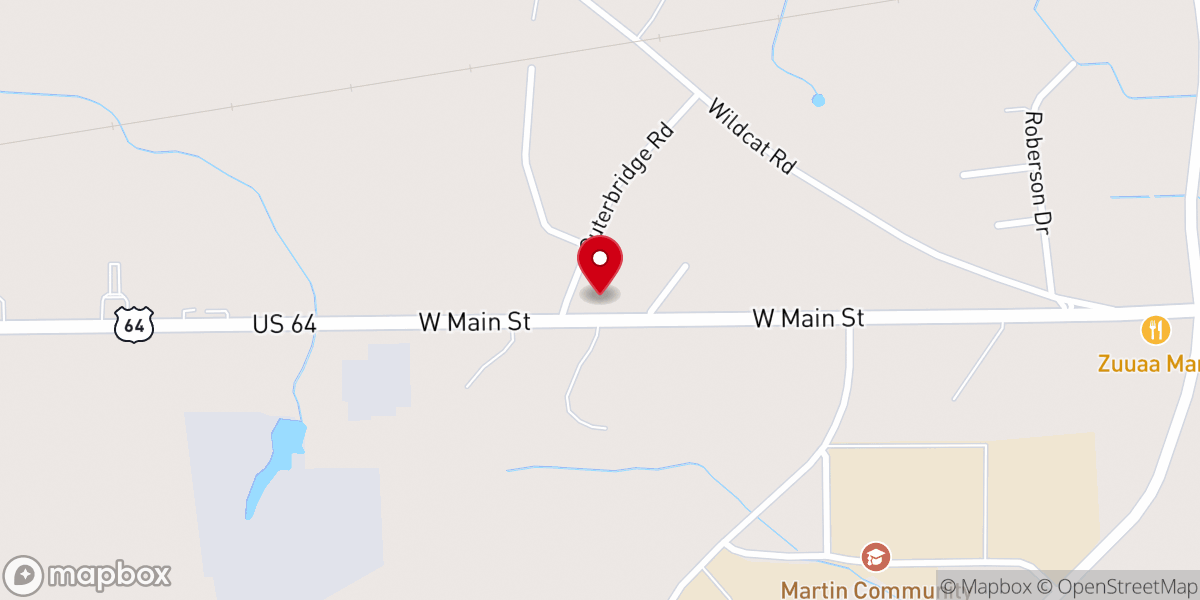 Map showing location of New Fellowship Church-Christ