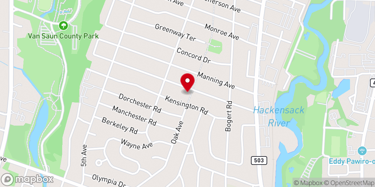 Map showing location of Grace Presbyterian Church of New Jersey Inc