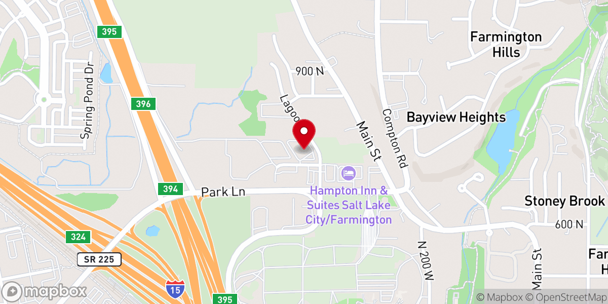 Map showing location of Daniel H. Chappell, DO | Utah Family Practice Physician