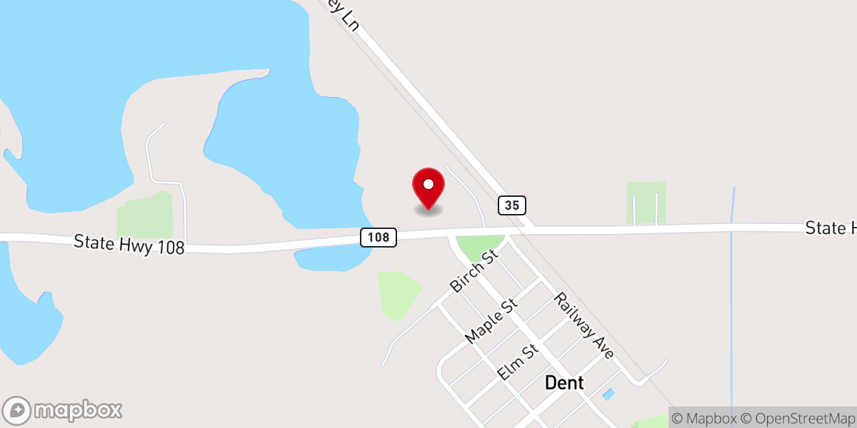 Map showing location of Church of the Sacred Heart
