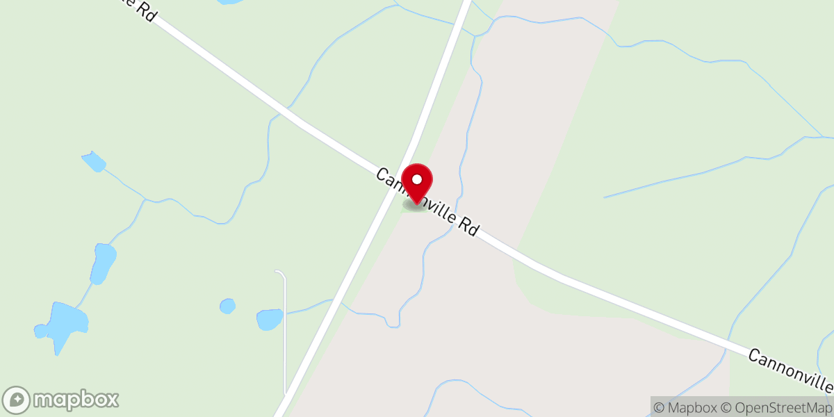 Map showing location of New Travelers Home Church
