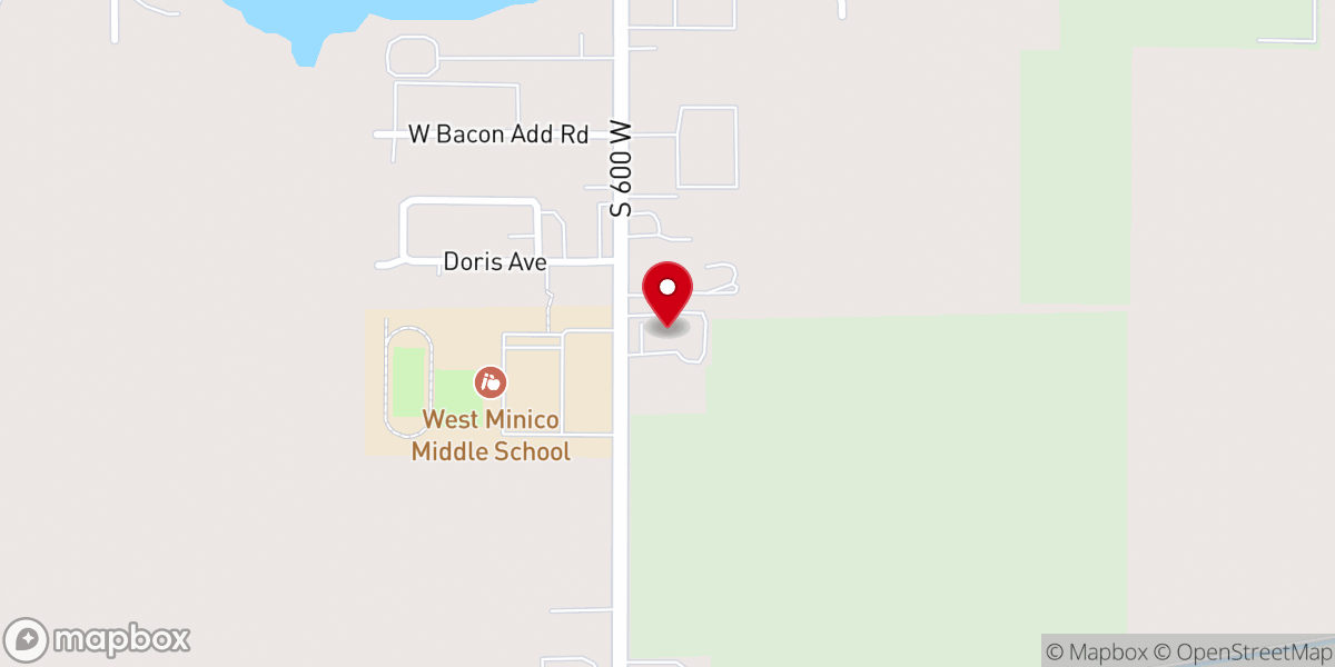 Map showing location of Paul City Hall