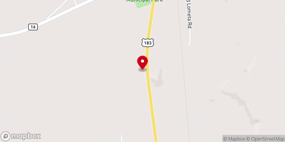 Map showing location of Western Heritage Cowboy Church