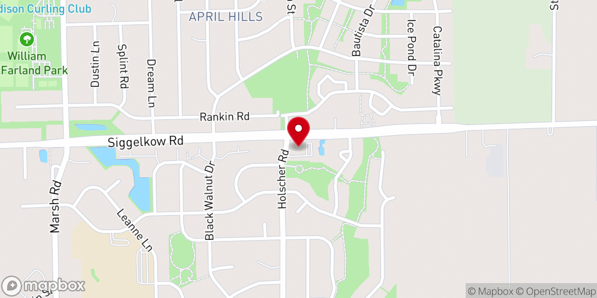 Map showing location of Risen Savior Lutheran Church