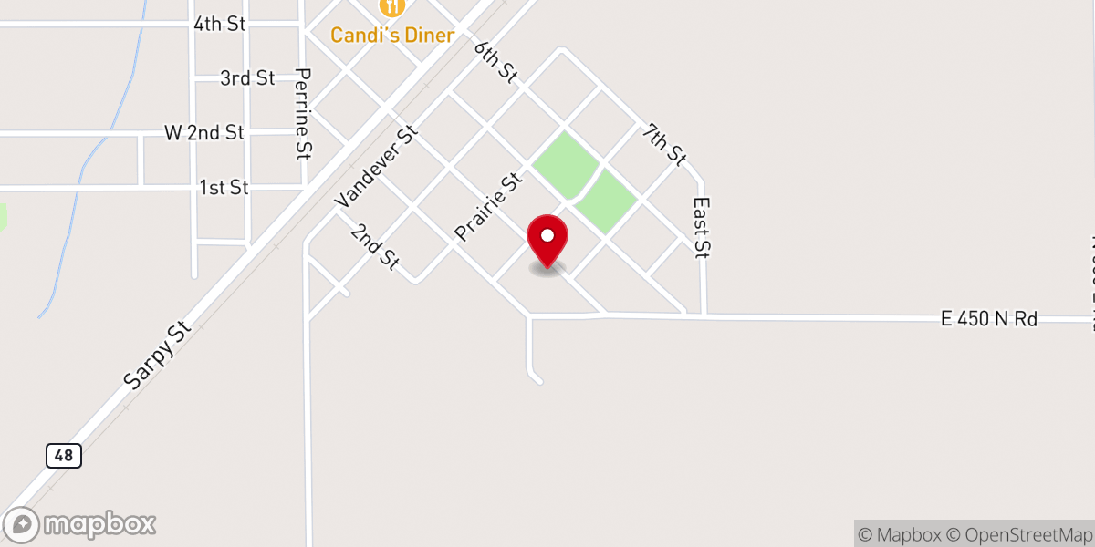 Map showing location of St Maurice Catholic Church