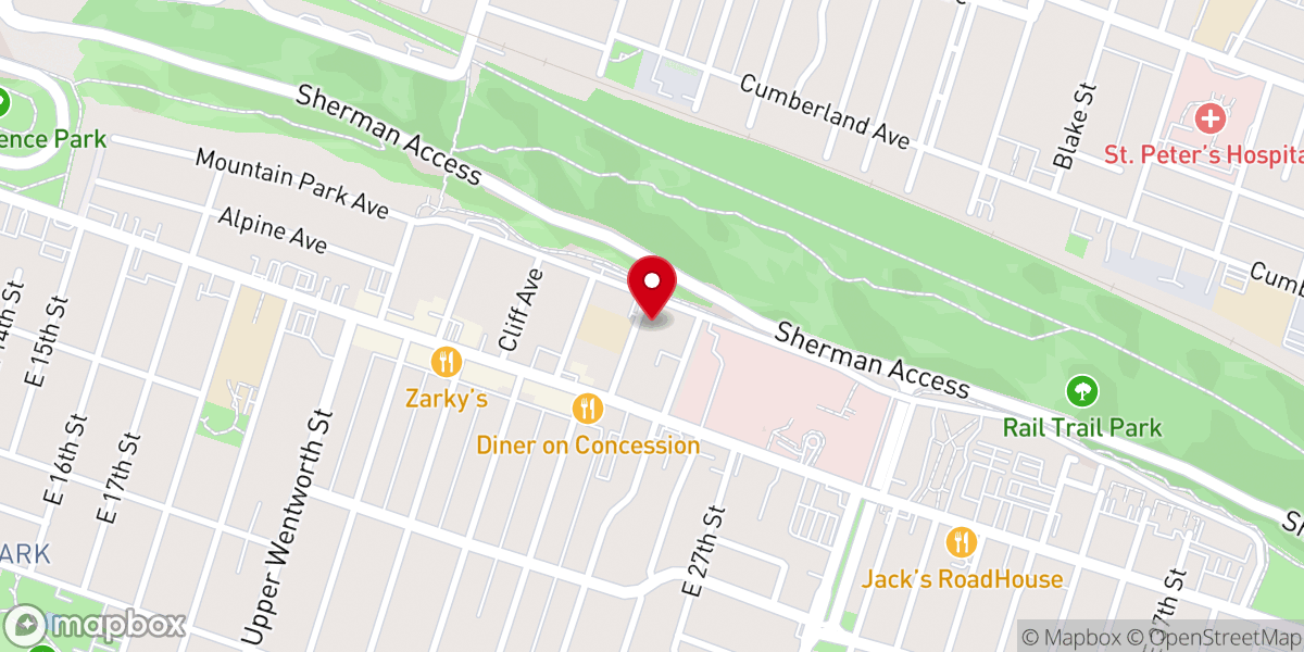 Map showing location of St. Joseph Syro-Malabar Catholic Parish Hamilton