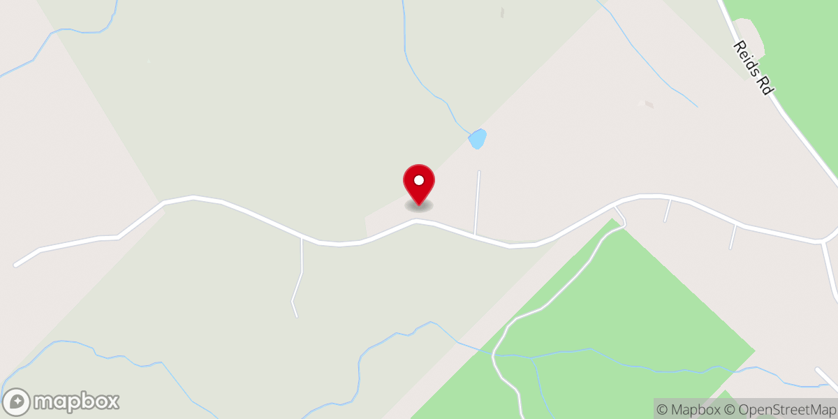 Map showing location of Hunts Chapel AME Church