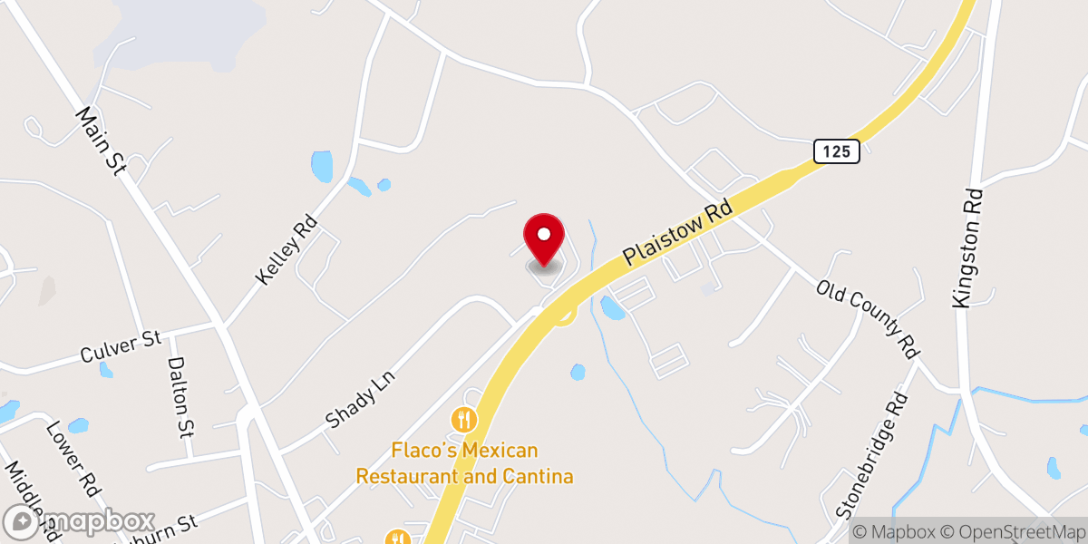 Map showing location of Calvary Chapel - Rockingham