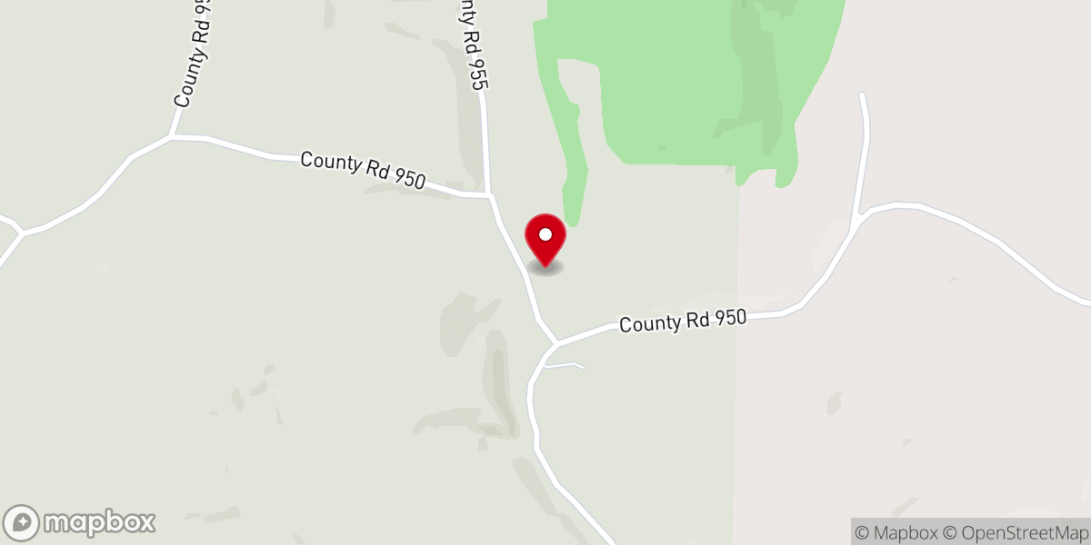 Map showing location of Clark Church