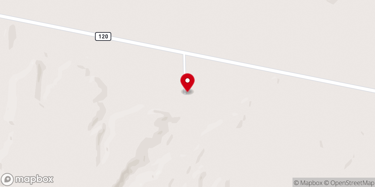 Map showing location of Piedra Lumbre Church