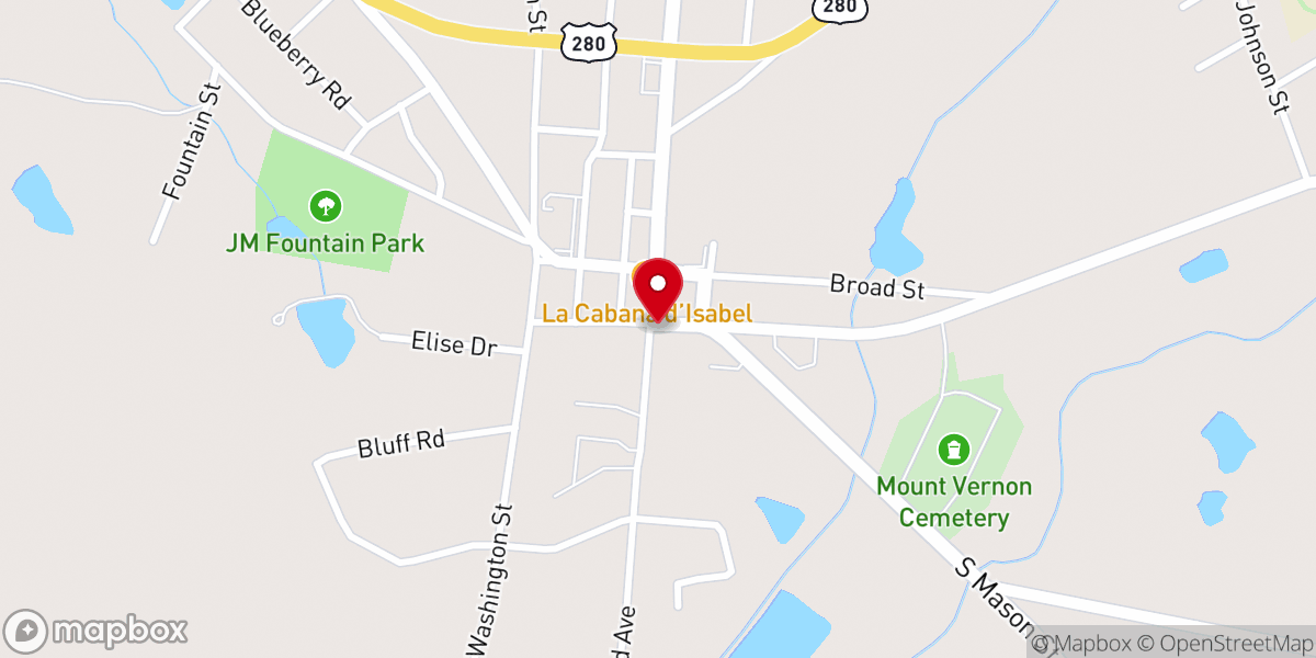 Map showing location of Corner Market Antiques & Gifts