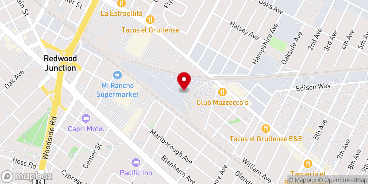 Map showing location of Gnostic Sanctuary