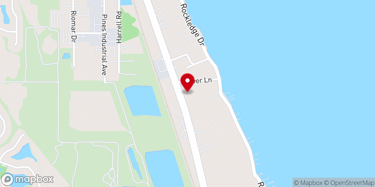 Map showing location of Brevard Baptist Association