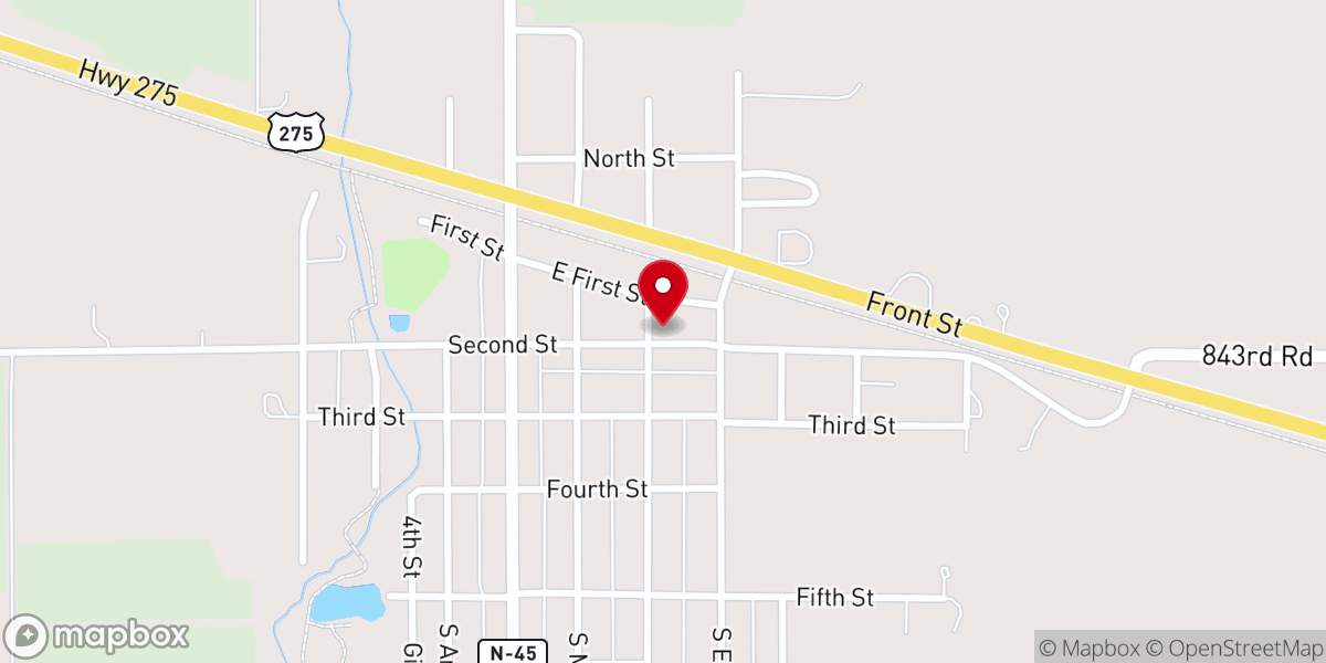 Map showing location of Our Lady of Mount Carmel Catholic Church