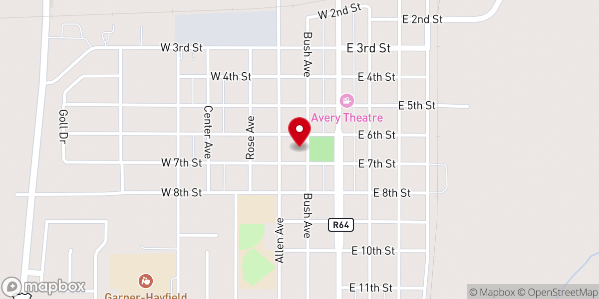 Map showing location of St Boniface Catholic Church