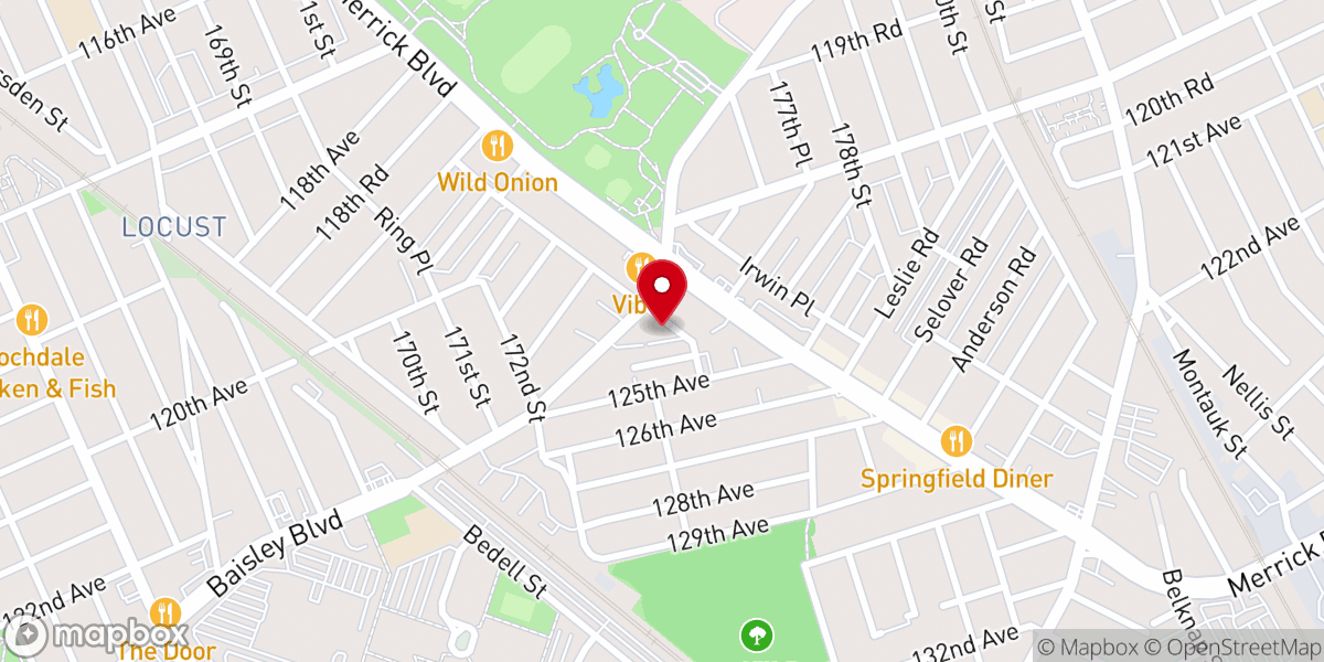 Map showing location of Christ Church International
