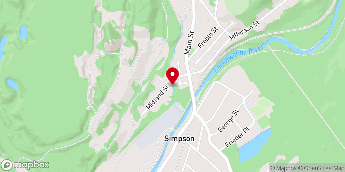 Map showing location of St Basil's Russian Church