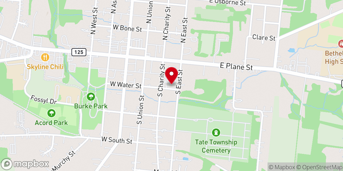 Map showing location of Bethel Church of the Nazarene - Food Distribution Center