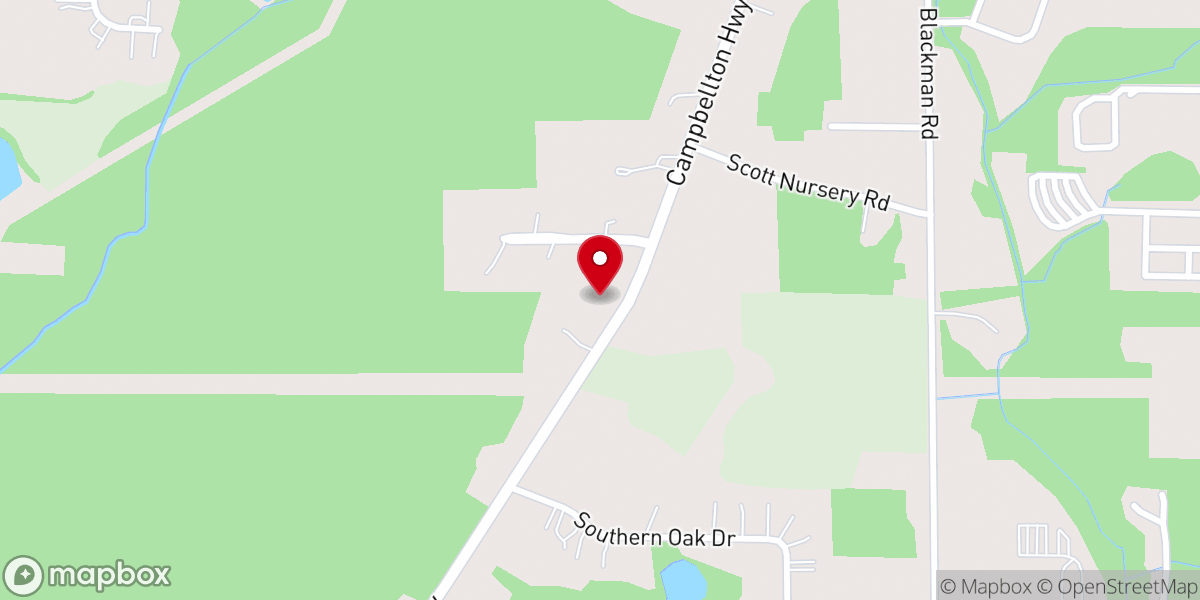 Map showing location of Dothan Messianic Worship Center