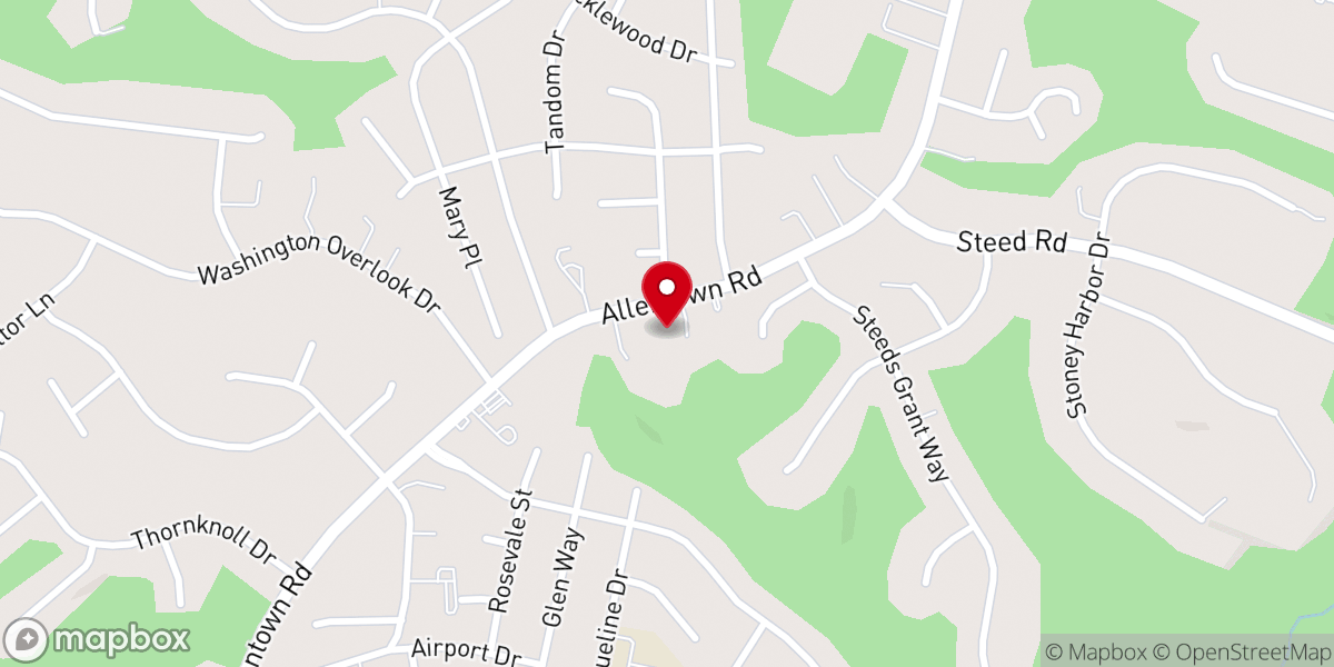 Map showing location of Victory Church International